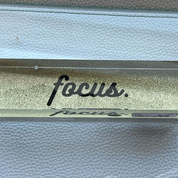 Focus Gold and Silver Decorative Sign - Picture 1 of 6